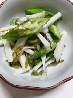 オクラ、長芋、めかぶのネバネバ和え物-レシピのメイン写真