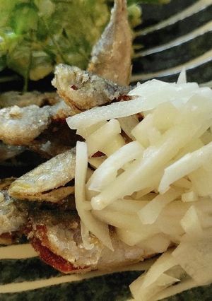 カリカリ！アジの南蛮漬けもどき-レシピのメイン写真