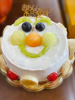 1歳の誕生日ケーキ-レシピのメイン写真