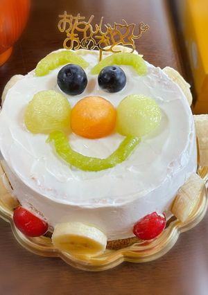 1歳の誕生日ケーキ-レシピのメイン写真