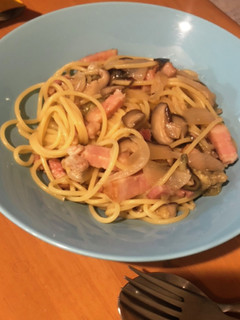 ハシヤ風ナスとベーコンのバター醤油パスタ-レシピのメイン写真