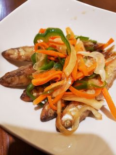 野菜たっぷりわかさぎの南蛮漬け-レシピのメイン写真