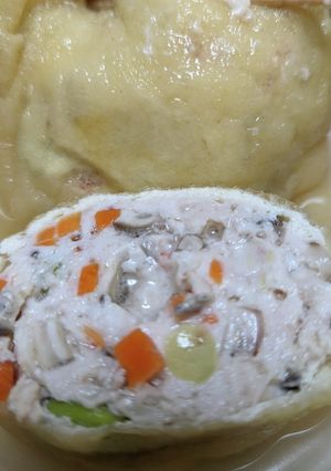 鶏ひき肉の信田煮-レシピのメイン写真
