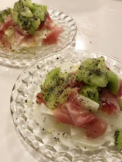 キウイと生ハムの大根サラダ-レシピのメイン写真