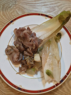 豚肉とチコリのオリーブオイルにんにく炒め-レシピのメイン写真