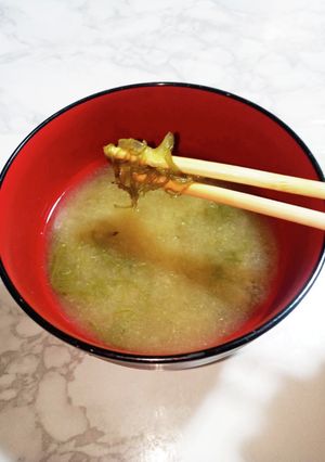 めかぶのお味噌汁(◕ᴗ◕✿)-レシピのメイン写真