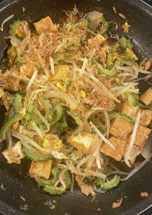 油切り不要！シーチキン厚揚げチャンプルー-レシピのメイン写真