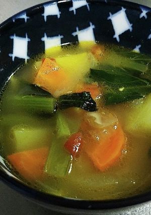 夏こそ、野菜ごろごろスープ！-レシピのメイン写真