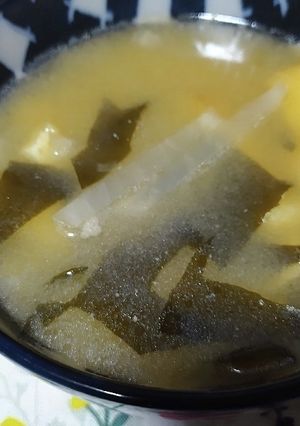 大根と油あげの味噌汁-レシピのメイン写真