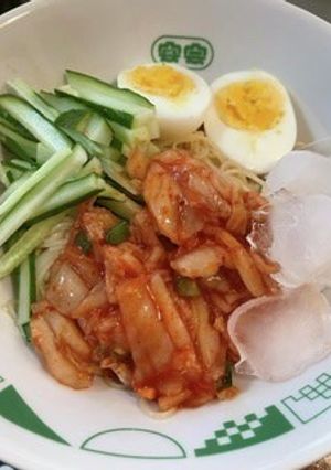 つめたい麺☆キムチ素麺-レシピのメイン写真