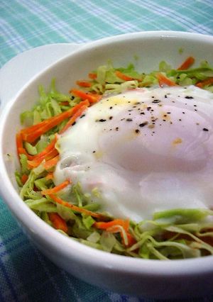 懐かしい給食の味④キャベツで★目玉蒸し★-レシピのメイン写真