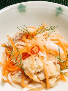 白身魚の南蛮漬け (イサキ)-レシピのメイン写真
