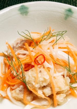 白身魚の南蛮漬け （イサキ）-レシピのメイン写真
