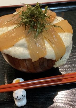 チヌの漬けトロロ丼-レシピのメイン写真