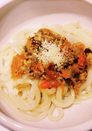 子ども向け混ぜて楽しい!カレーうどん-レシピのメイン写真