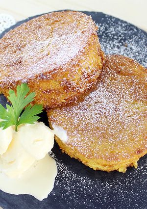 しっとりふわふわ♡マンゴーケーキ-レシピのメイン写真