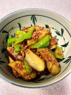 ☼なすとピーマンとひき肉のオイスター炒め-レシピのメイン写真