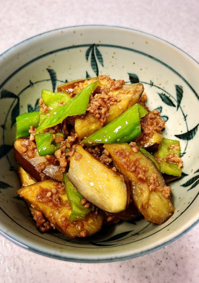☼なすとピーマンとひき肉のオイスター炒め-レシピのメイン写真