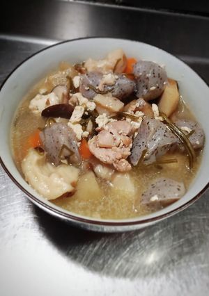 肉入り けんちん汁❨(@≧↺≦@)❩wノ-レシピのメイン写真