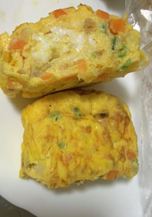 ベジタブルミックス卵焼き-レシピのメイン写真