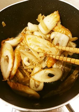 ちくわとごぼう炒め-レシピのメイン写真