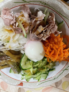 野菜たっぷりのせた冷やしうどん-レシピのメイン写真