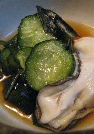 旬の牡蠣で酢の物-レシピのメイン写真