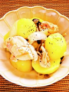 ☺簡単♪鶏肉のあっさり塩肉じゃが☺-レシピのメイン写真