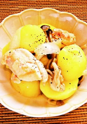 ☺簡単♪鶏肉のあっさり塩肉じゃが☺-レシピのメイン写真