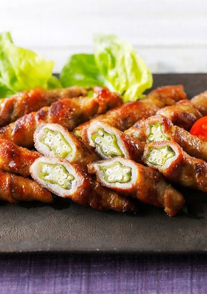 からめるだけ！オクラの肉巻き-レシピのメイン写真
