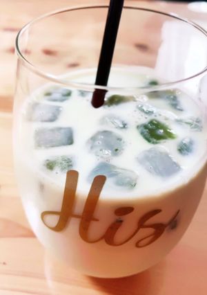 抹茶氷ミルク-レシピのメイン写真