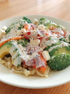 パーティにも☆クマソバサラダ麺-レシピのメイン写真