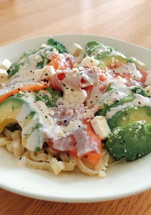 パーティにも☆クマソバサラダ麺-レシピのメイン写真