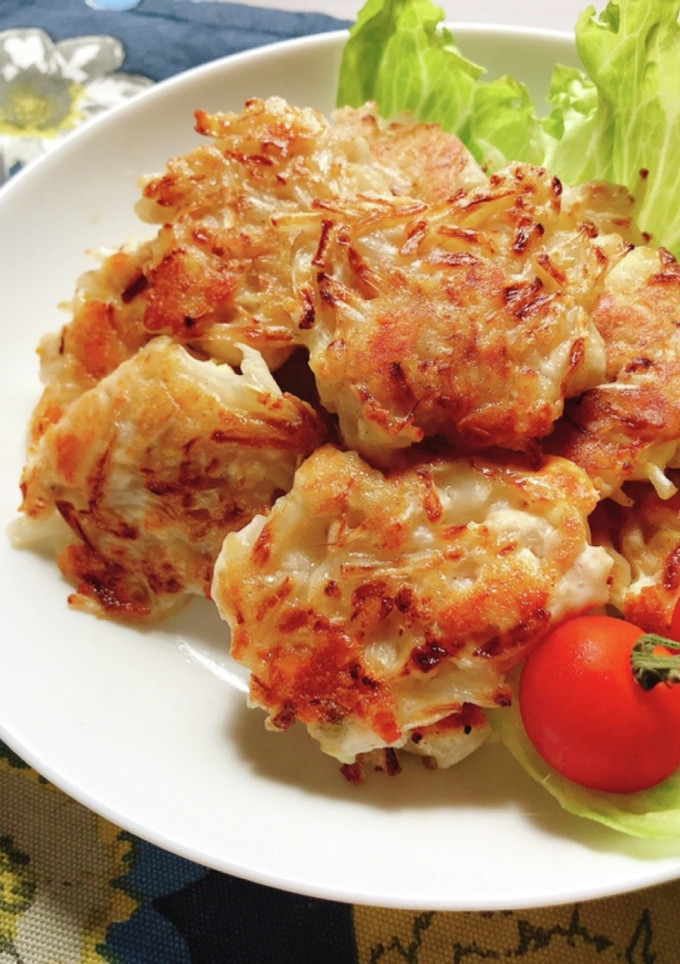 簡単節約☆鶏胸肉ともやしのもちもち焼き-レシピのメイン写真
