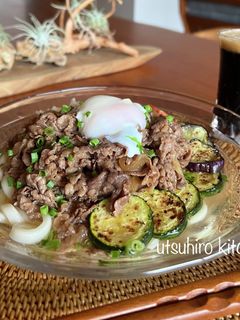 夏に✨すき焼きぶっかけうどん-レシピのメイン写真