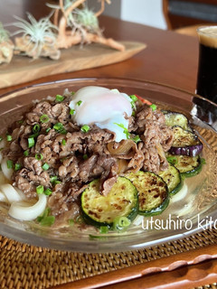 夏に✨すき焼きぶっかけうどん-レシピのメイン写真
