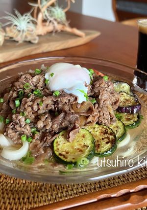 夏に✨すき焼きぶっかけうどん-レシピのメイン写真