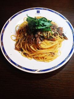 簡単☆いわし蒲焼きの和風パスタ-レシピのメイン写真