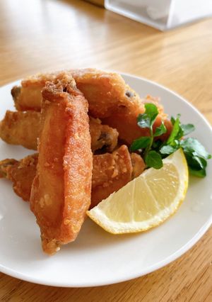 米粉でカリッと♪手羽先から揚げ-レシピのメイン写真