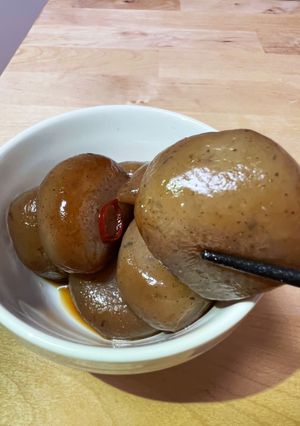 あまじょっぱい☆玉こんにゃくの甘辛炒め-レシピのメイン写真