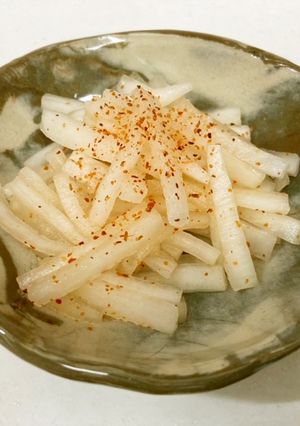 大根とタヒンの即席漬け-レシピのメイン写真
