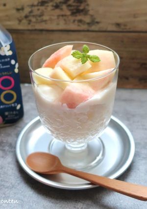 桃と糀のフローズンシャーベット-レシピのメイン写真