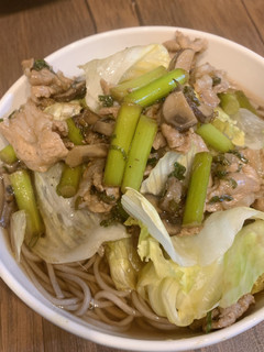 スタミナ蕎麦-レシピのメイン写真