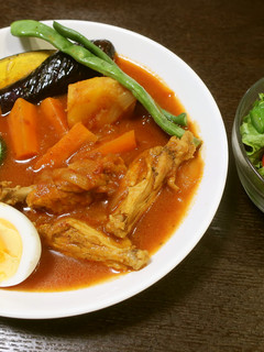 カレー粉とトマト缶でスープカレー-レシピのメイン写真