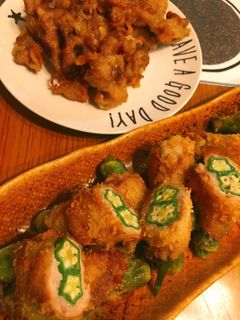オクラの豚肉巻き-レシピのメイン写真