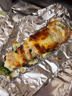 生ハムを挟んだ☆ズッキーニのチーズ焼き-レシピのメイン写真