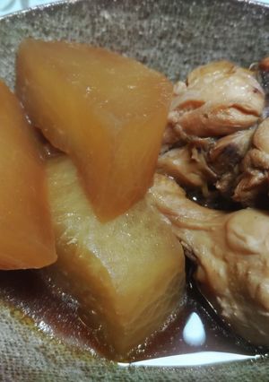 圧力鍋で手羽元と大根の柔らか煮-レシピのメイン写真