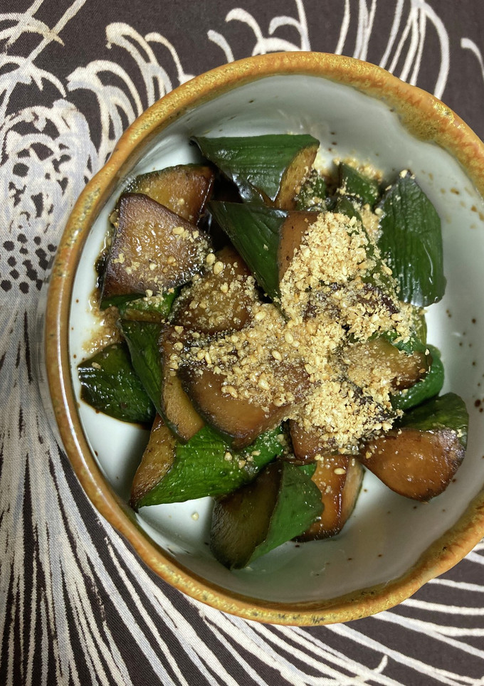 納豆のタレ救済　胡瓜のごろごろ簡単煮-レシピのメイン写真