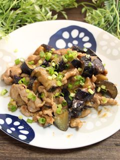 なすといえばコレ!豚こま茄子 甘味噌炒め-レシピのメイン写真