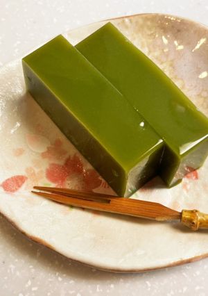 簡単濃厚抹茶羊羹-レシピのメイン写真